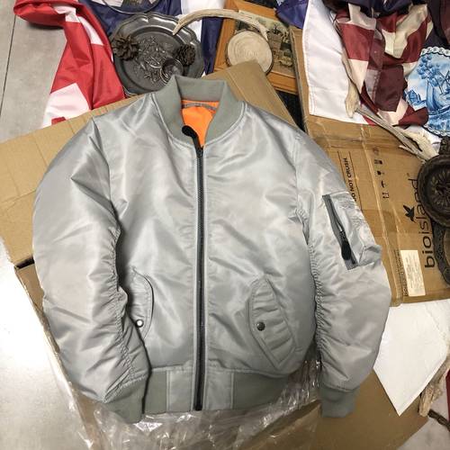 棉服MA1棒球领秋冬修身