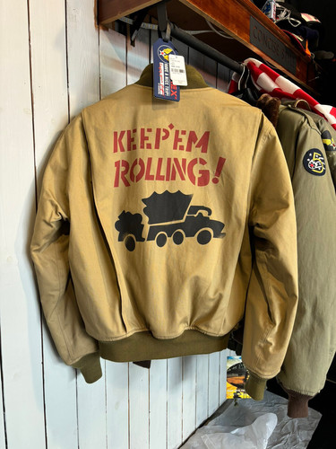 运输 Keep them rolling坦克服TANK JACKET坦克夹克棉衣 羊毛内胆
