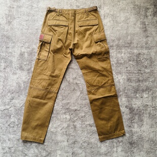 海空服地勤多袋工装裤 飞行员纯棉男裤军事风休闲裤 战术军迷裤