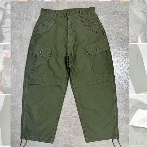 水洗丛林裤美式复古工装裤男女同款秋季宽松直筒休闲长裤纯棉宽松