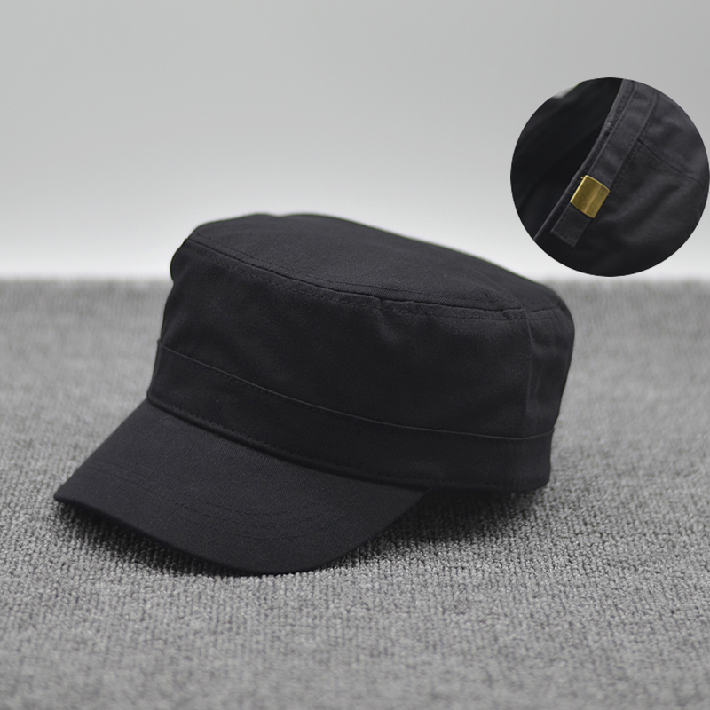 鸭舌大头围加大短帽檐全封口帽子