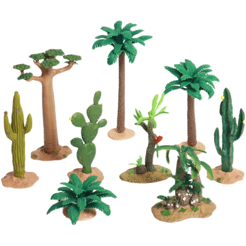 仿真植物树动物配套场景