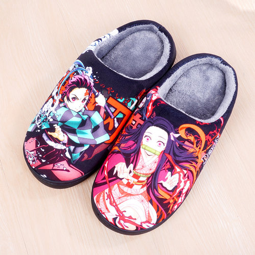 保暖日漫居家二次元棉拖鞋周边