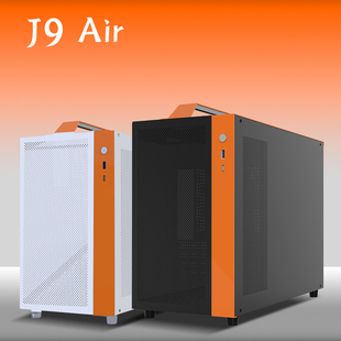 九号半matx机箱J9AIR迷你背线便携式 机E90PRO电脑240水冷机箱 台式