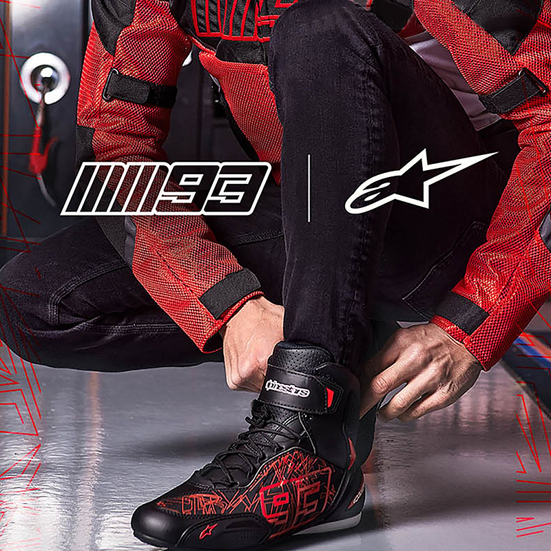 alpinestars骑行靴MM93联名短靴