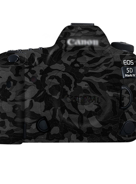 漫步驴适用于佳能5D4单反相机无痕背胶改色膜贴皮贴纸5DMARK IV膜