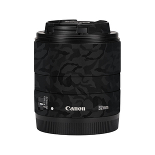 漫步驢適用于佳能EFM32F1.4STM鏡頭全包保護(hù)膜無(wú)痕背膠彩色貼紙