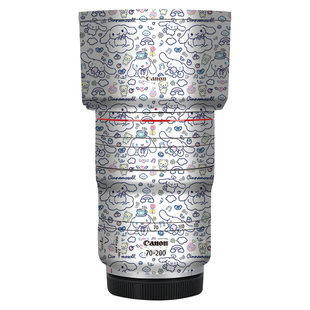 漫步驴适用于佳能RF70 200_F4镜头保护贴膜贴纸贴皮改色膜全包皮