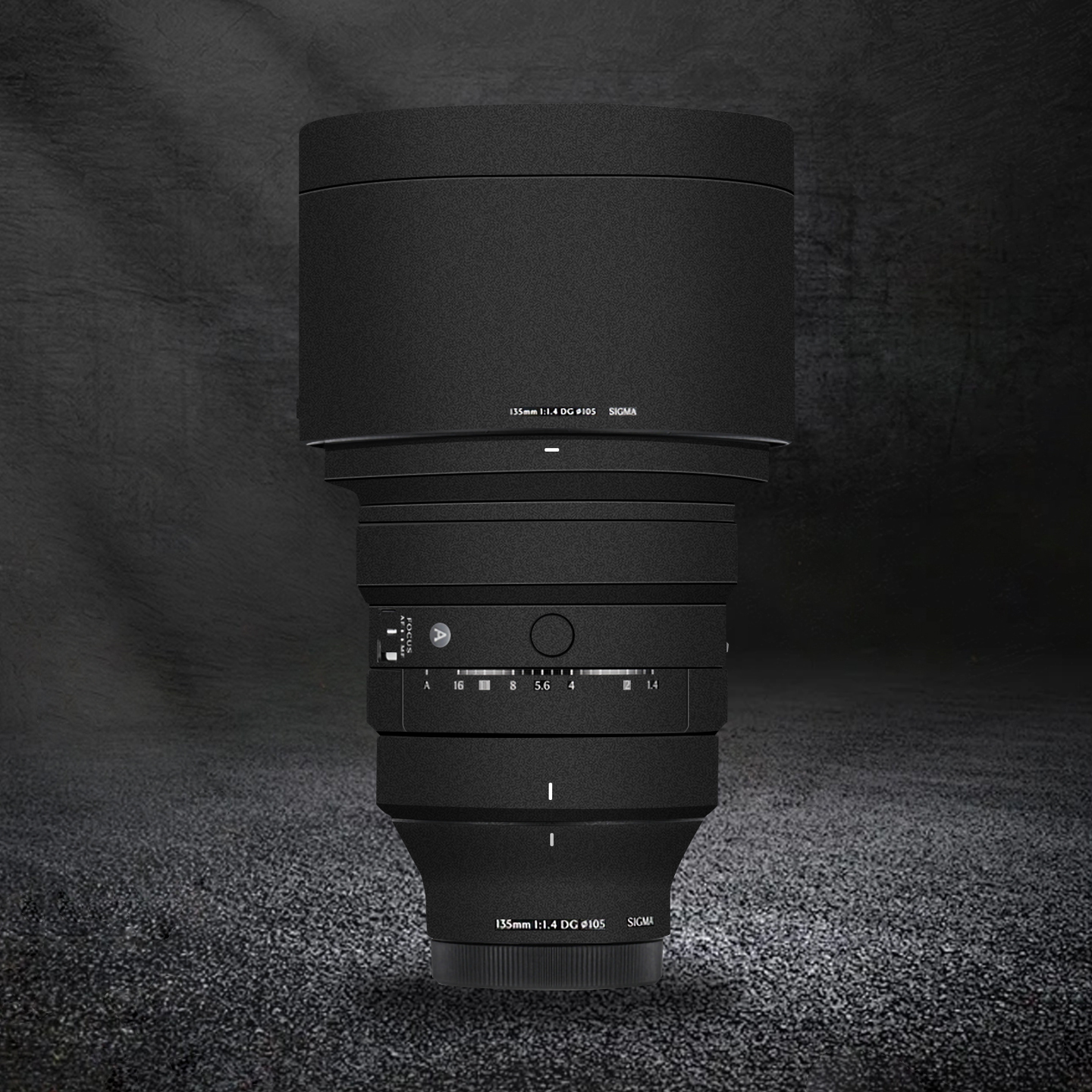 适马索尼口135F1.4镜头磨砂贴膜