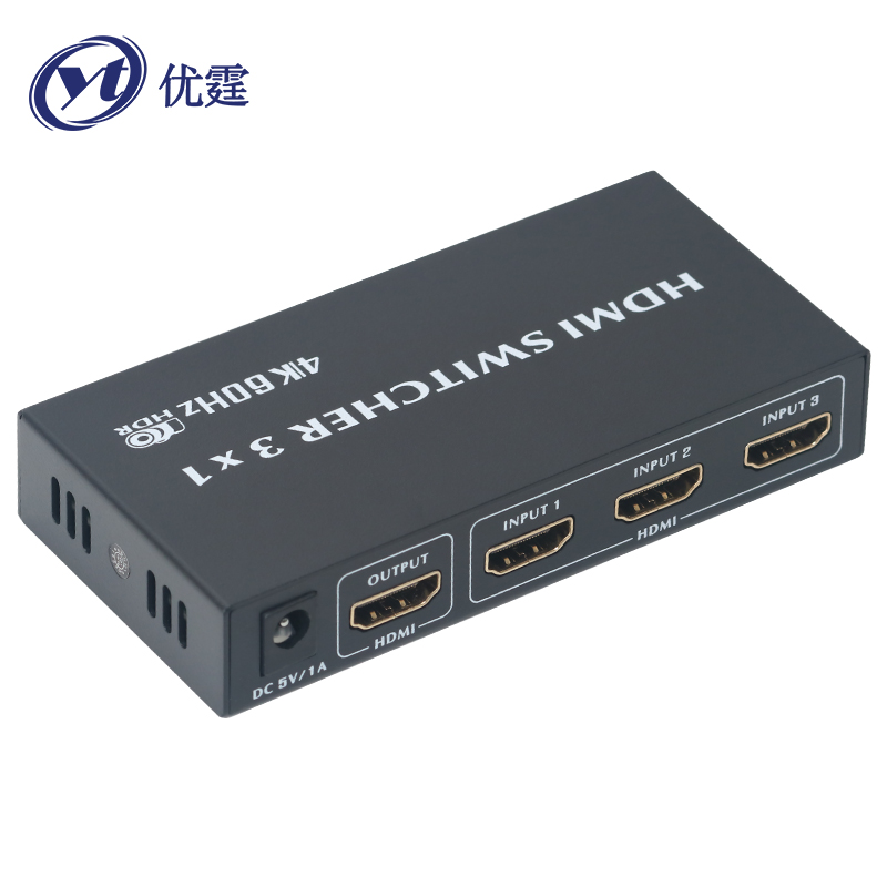 优霆HDMI4K切换器3进1出