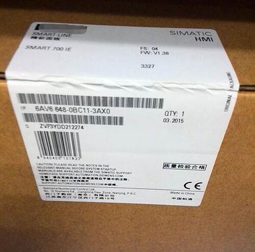 6AV6 648-0BC11-3AX0 6AV6648-0BC11-3AX0 全新SMART700IE维修