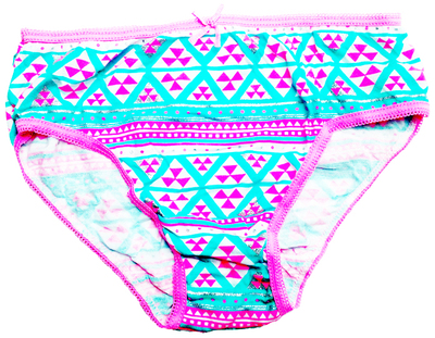 女童全棉三角短裤