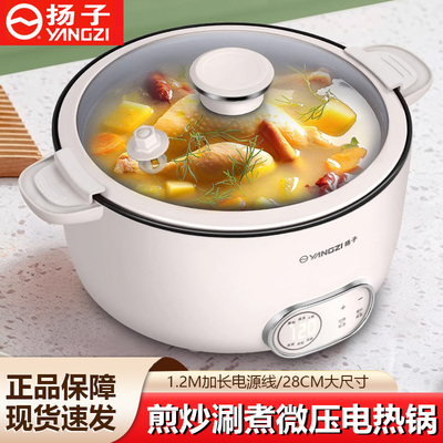 扬子电煮锅电炒锅煮面锅