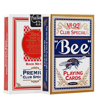 小蜜蜂扑克牌美国Bee纸牌德州掼蛋斗地主塑料高档比赛专用牌批发