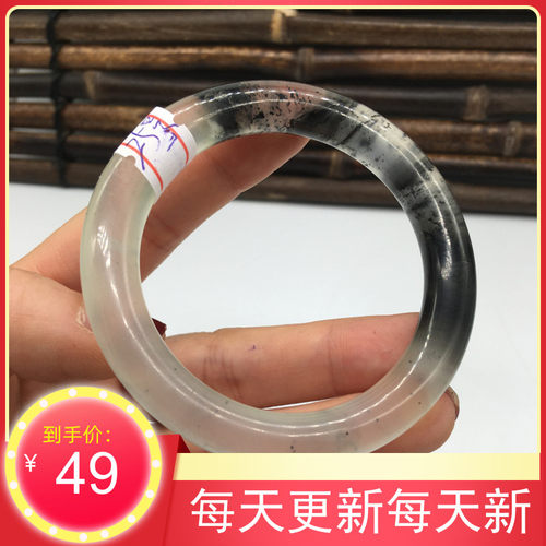 岫玉玉镯岫岩玉天然手镯