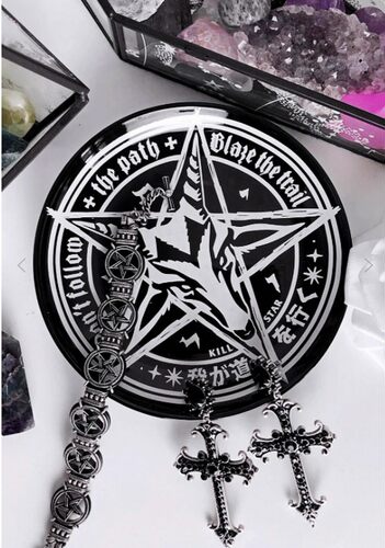 KILLSTAR巴风特亚文化羊头黑盘