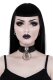 潮牌KILLSTAR Elena Skull哥特朋克艾琳娜吸血鬼朋克皮项圈