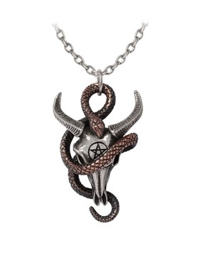 Alchemy Servant of Baphomet P997 巴风特的仆人公羊头骨吊坠
