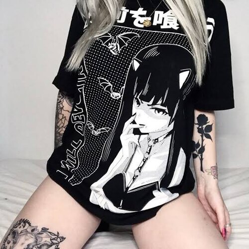 KILLSTAR日系二次元吸血鬼T恤