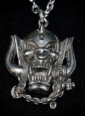 英国A牌摩托车头乐队项链