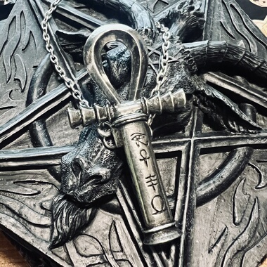 Alchemy Gothic P221 Ankh of the Dead亡者之安卡哥特摇滚风项坠