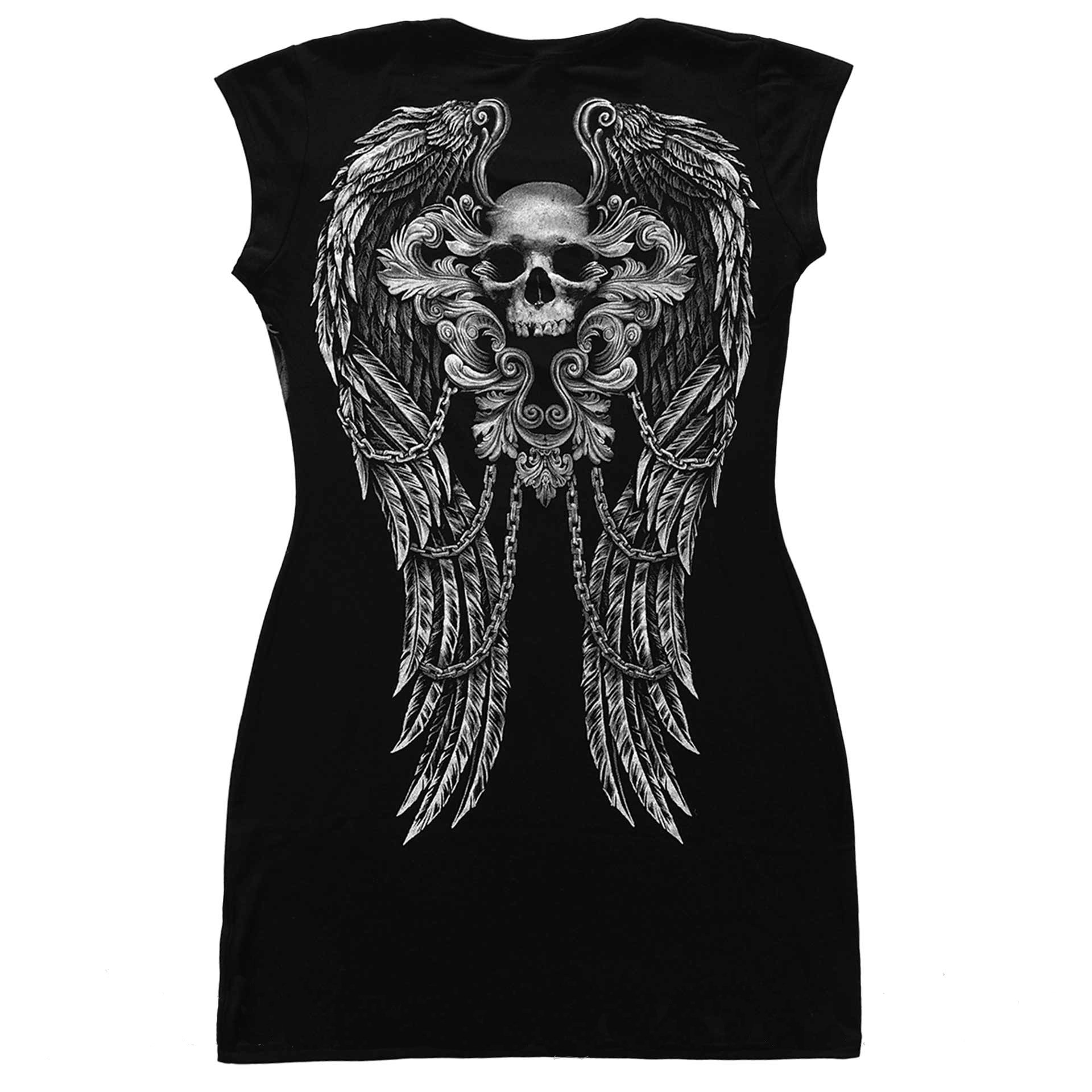 无袖T恤暗黑哥特亚文化