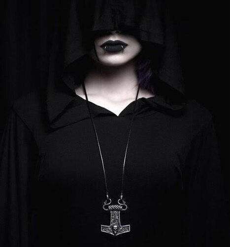 KILLSTAR雷神之锤维京摇滚项链