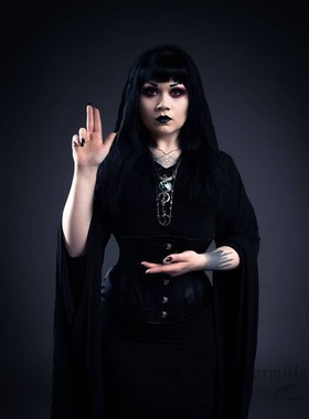 东欧哥特复古宫廷长吊坠项链