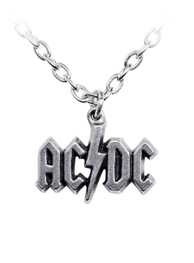 Alchemy Gothic PP520 AC/DC: LIGHTNING LOGO摇滚风闪电标志项链
