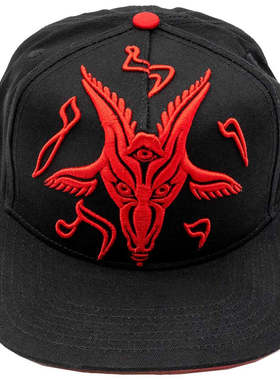 现货KREEPSVILLE 666暗黑哥特S*t*nic摇滚朋克街风嘻哈平衍棒球帽