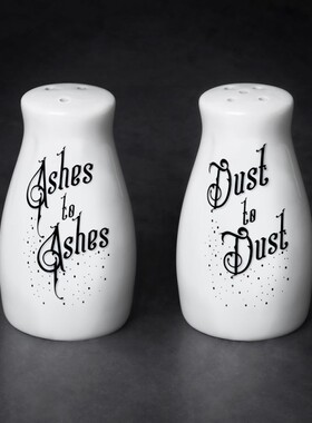 Alchemy Gothic MRSP2 ASHES/DUST暗黑哥特风字符印花调料瓶套装