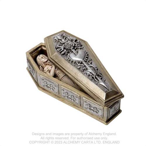Alchemy V118 BRIDE OF THE DARK KISS CASKET&FIGURE 哥特风摆件