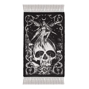 Alchemy Gothic RUG8 FOREST FAIRY 炼金术仙子图案编织流苏地毯