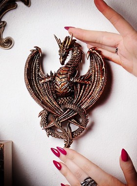 英国Alchemy V130 Blood Auctor血之主宰龙暗黑哥特家居摆件墙挂