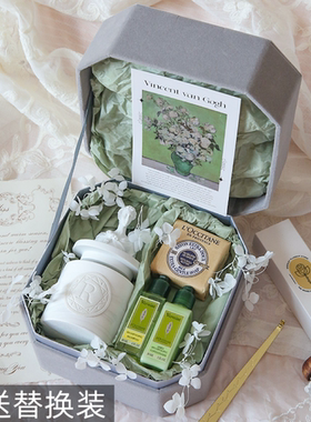 《文艺复兴》欧舒丹香薰蜡烛礼盒女生生日礼物结婚伴手礼高级