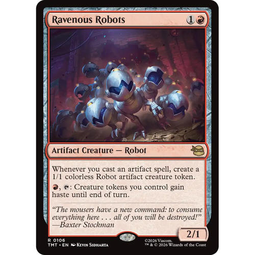 TMT 106 贪婪机器人 Ravenous Robots 万智牌 闪 R