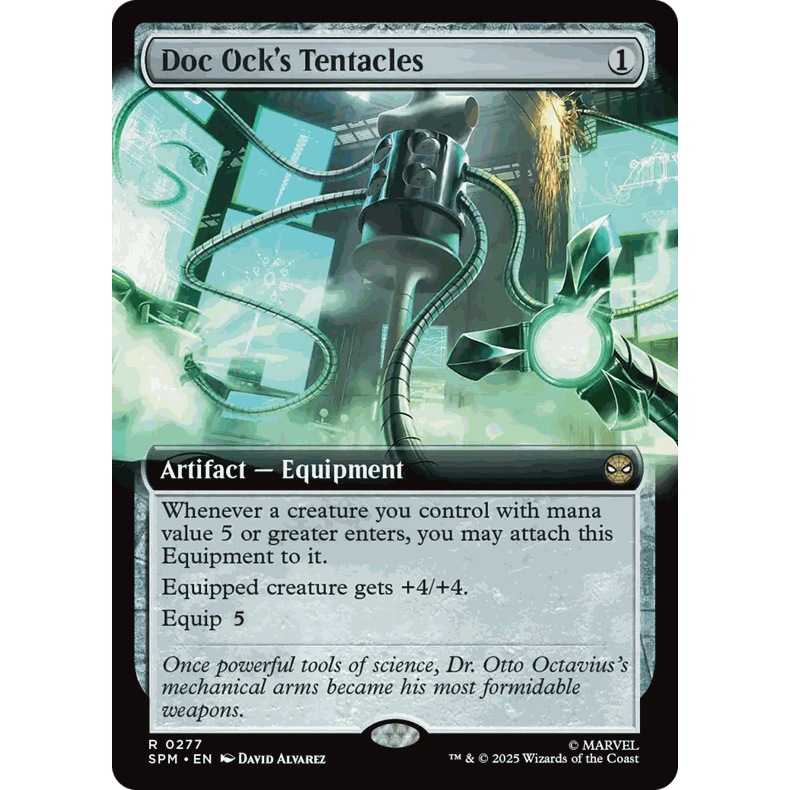 SPM 277 章鱼博士的触手 Doc Ock's Tentacles  万智牌 闪 R 扩画