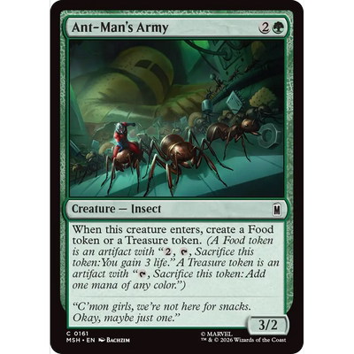MSH 161 蚁人大军  Ant-Man's Army 万智牌 闪 C