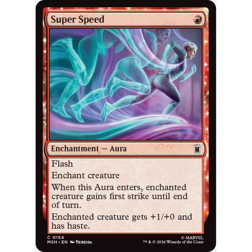 MSH 154 超级速度 Super Speed 万智牌 闪 C