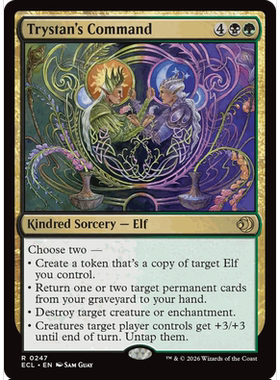 ECL 247 崔斯坦的指命 Trystan's Command 万智牌 闪 R