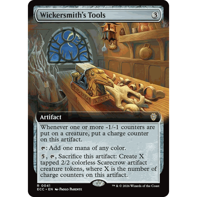 ECC 41 扎柳匠工具 Wickersmith's Tools 万智牌 闪 R 扩画