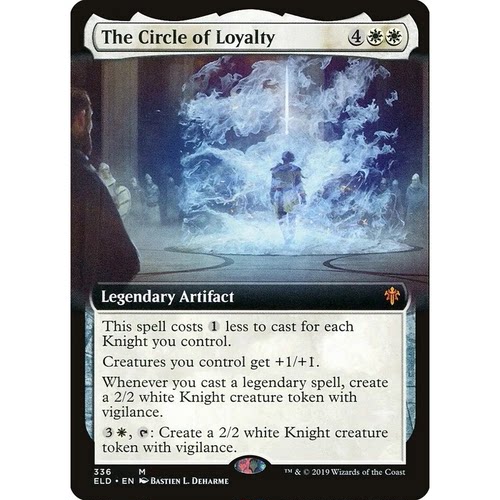 ELD 336 忠诚焰圈 The Circle of Loyalty 万智牌 闪 M 扩画