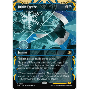 SOA 13 脑冻结 Brain Freeze 万智牌 闪 R