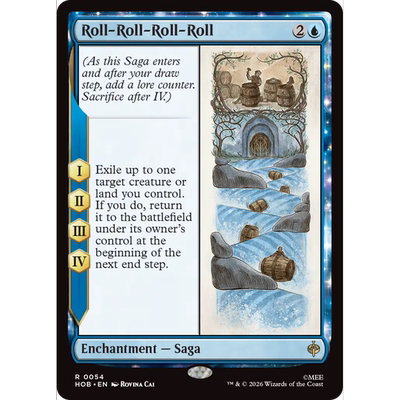 HOB 54 滚啊滚，滚啊滚 Roll-Roll-Roll-Roll 万智牌 闪 R