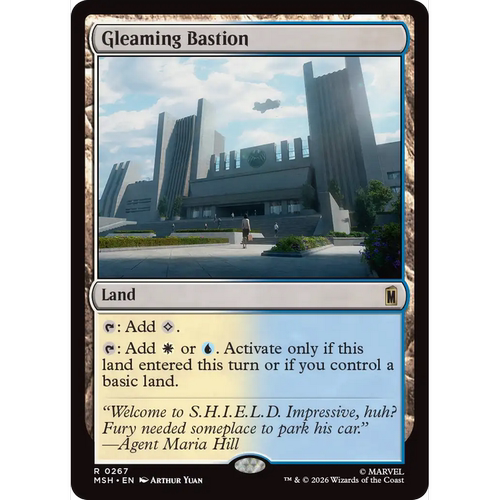 MSH 267 微光堡垒 Gleaming Bastion 万智牌 闪 R