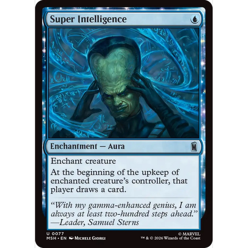 MSH 77 人工智能 Super Intelligence 万智牌 闪 U