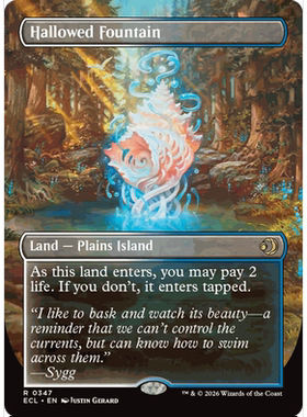 ECL 347 崇圣喷泉 Hallowed Fountain 万智牌 异画 闪 R