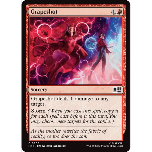 MSC 803 霰散弹 Grapeshot 万智牌 速战 闪 C
