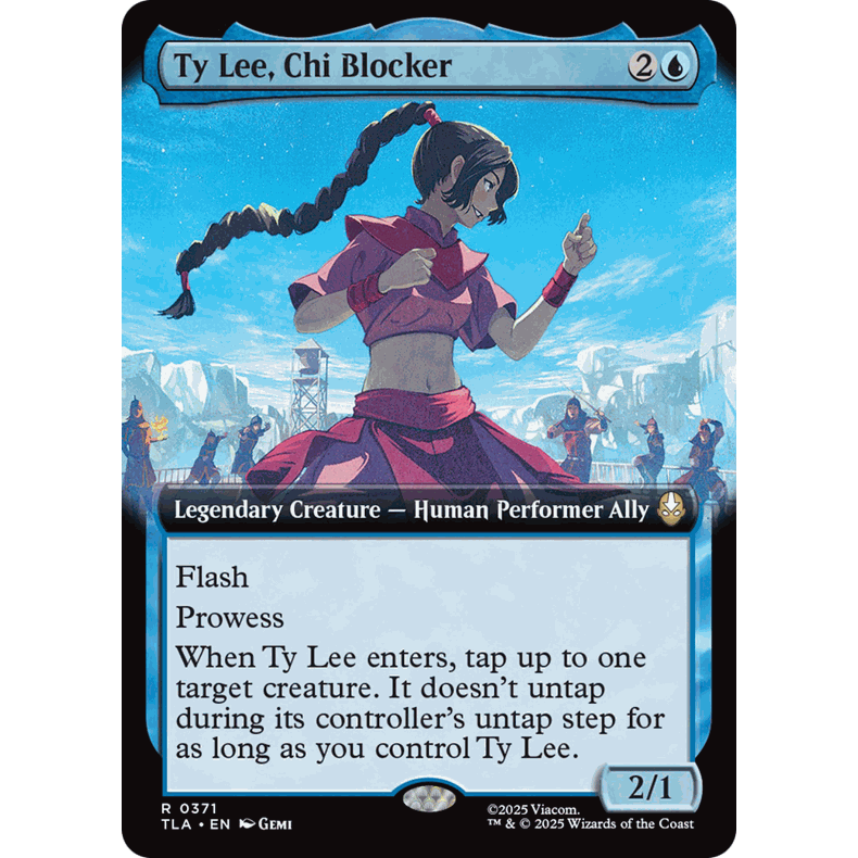 TLA 371 封气师泰丽 Ty Lee, Chi Blocker  万智牌 扩画 闪 R