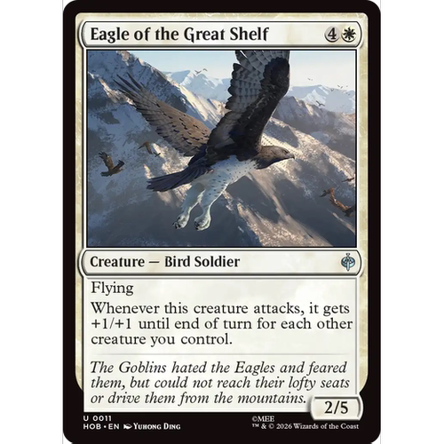 HOB 11 大岩架的大鹰 Eagle of the Great Shelf 万智牌 闪 U